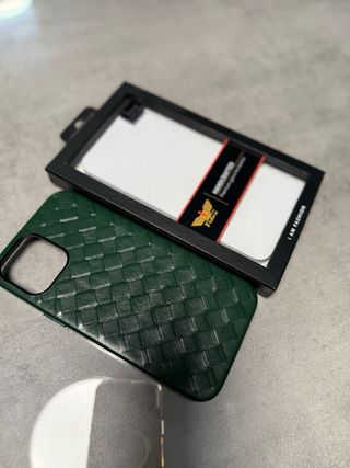 Funda piel iPhone 12 Pro Max