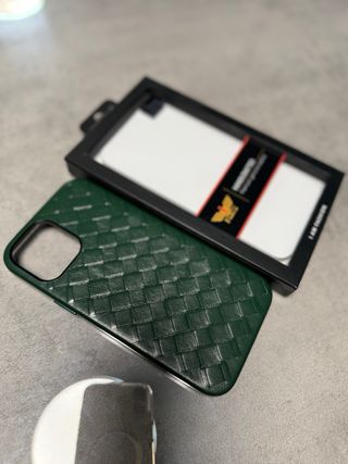 Funda piel iPhone 12 Pro Max