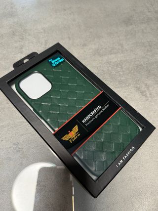 Funda piel iPhone 12 Pro Max