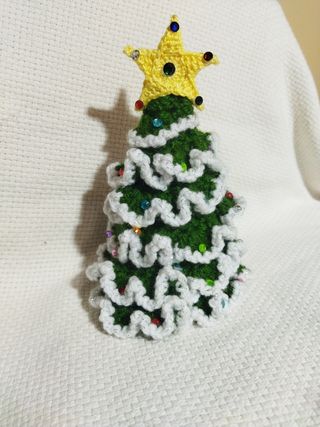 Árbol de Navidad a crochet