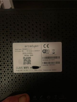 ROUTER LIVEBOX + arcady