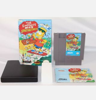NES Bart vs space mutants