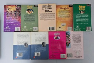 LOTE 9 NOVELAS ROMANTICAS VER FOTOS