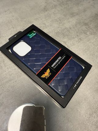 Funda piel iPhone 12 Pro Max