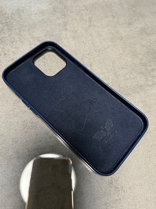 Funda piel iPhone 12 Pro Max