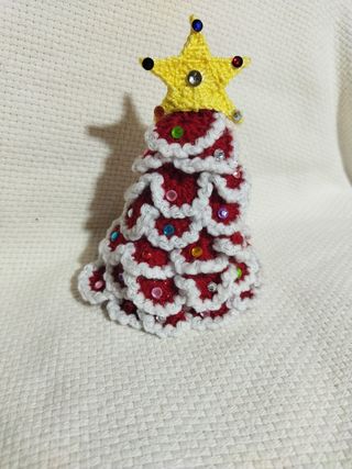 Árbol de Navidad hecho a mano