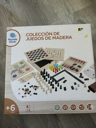 COLECCION JUEGOS DE MADERA