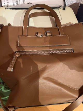 Bolso mochila parfois marron