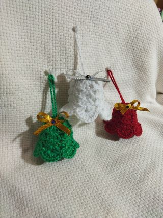 Juego de campanas de Navidad