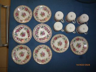 Servizio tazzine francese da 6 da Collezione