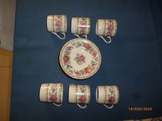 Servizio tazzine francese da 6 da Collezione