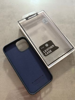 Funda piel iPhone 12 Pro Max