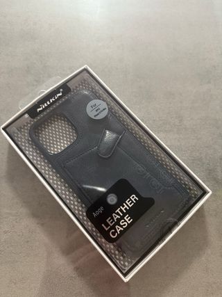 Funda piel iPhone 12 Pro Max