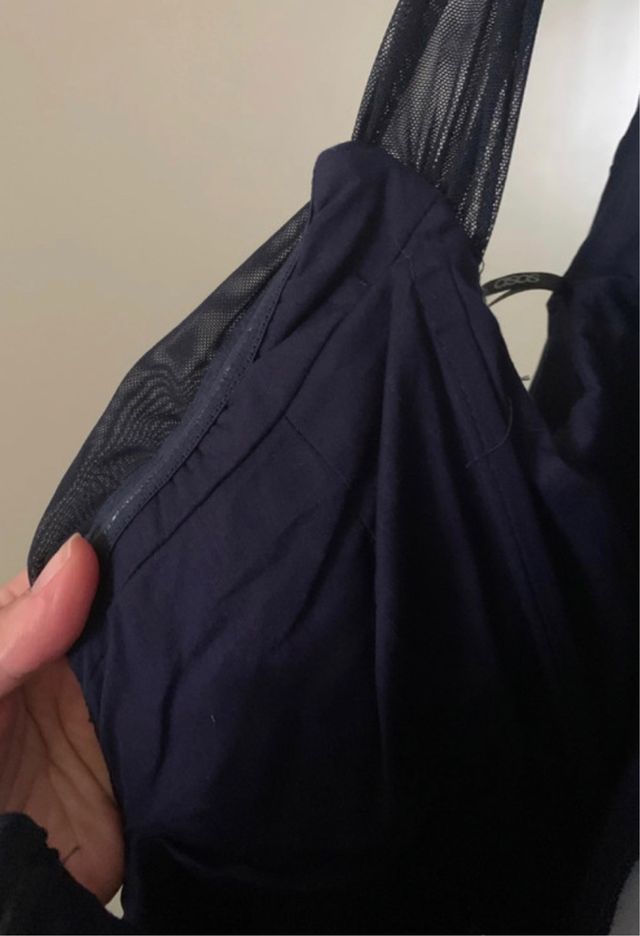 Vestido azul asos largo