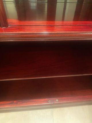 Mueble vitrina estilo oriental