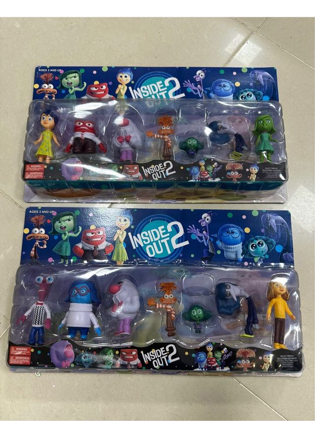 2 conjuntos inside divertidamente 2 novos