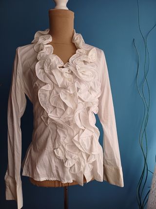 Camisa blanca.Talla S.