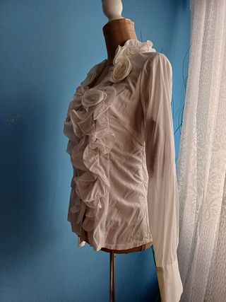 Camisa blanca.Talla S.