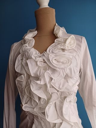 Camisa blanca.Talla S.