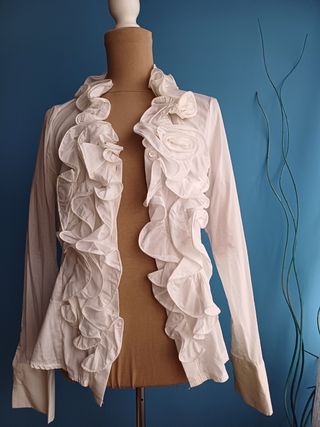 Camisa blanca.Talla S.
