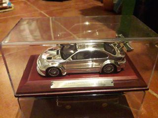 1:43 BMW M3 GTR V8 Plata Altaya