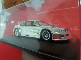 1:43 BMW M3 GTR V8 Plata Altaya