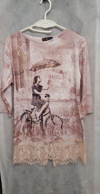 T-shirt donna manica lunga