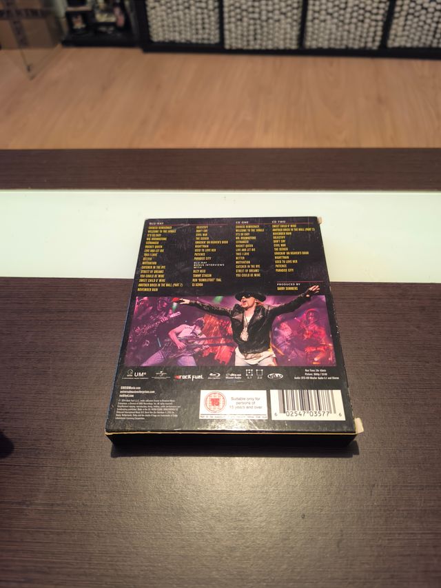 Guns & Roses Apetite for Democracy Bluray Digipack