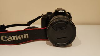 Camara Canon y teleobjetivo