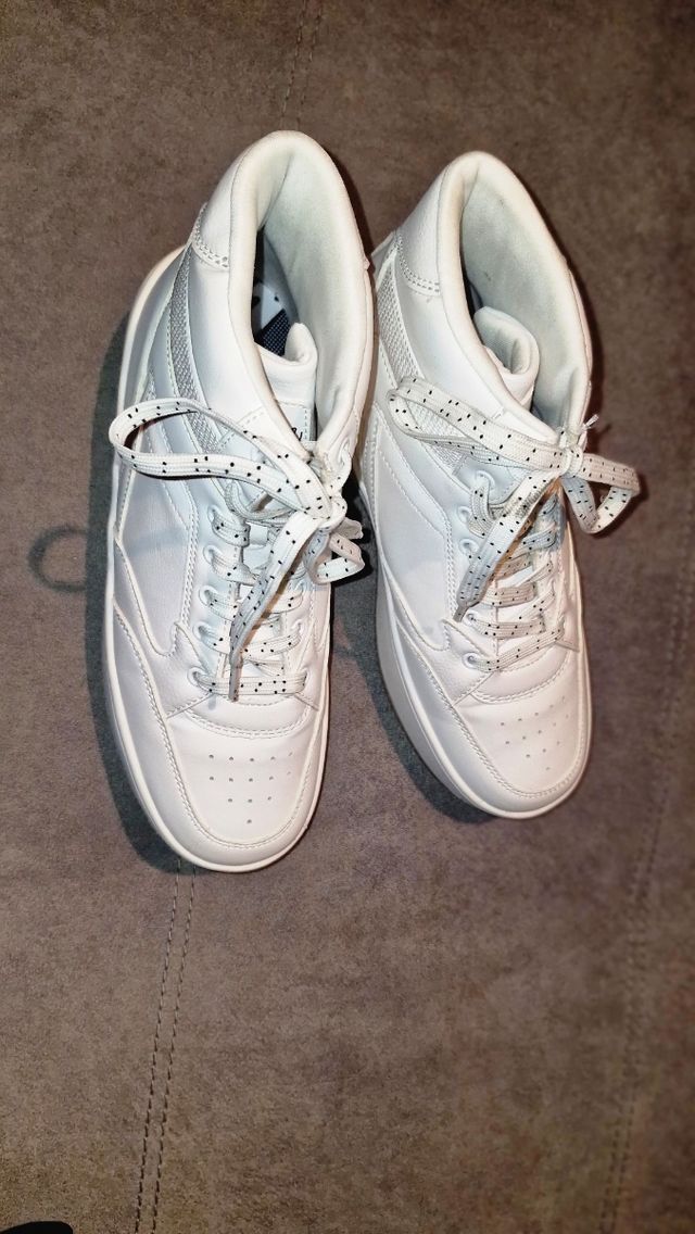 Zapatillas abotinadas blanco Bershka 39