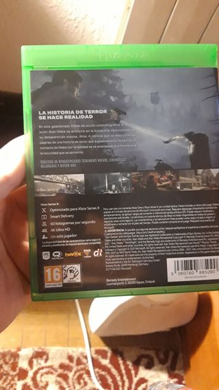 Alan Wake Remastered Xbox