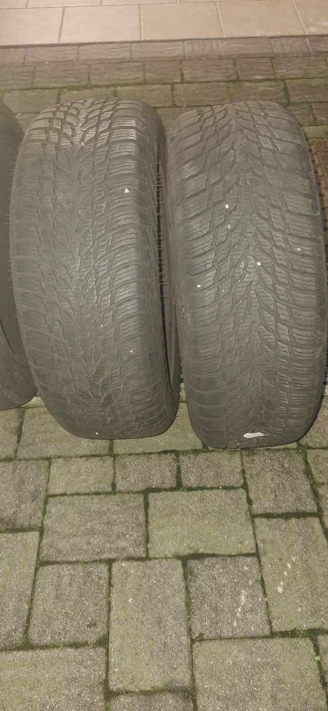 Gomme invernali Nokian con cerchi in ferro 205/55