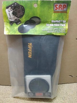 Pack 3 filtros Tiffen 55mm CP-N, ND 0.6 y ND 0.9