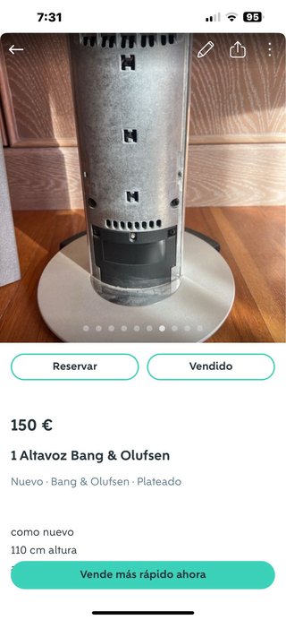 1 altavoz Bang Olufsen