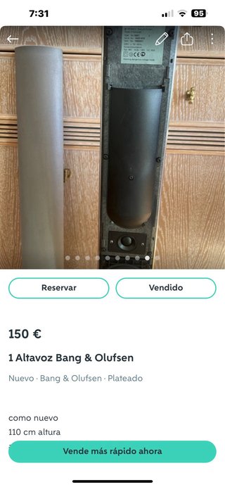 1 altavoz Bang Olufsen