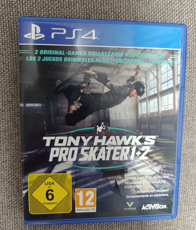 Tony Hawk’s Pro Skater 1 + 2 PS4