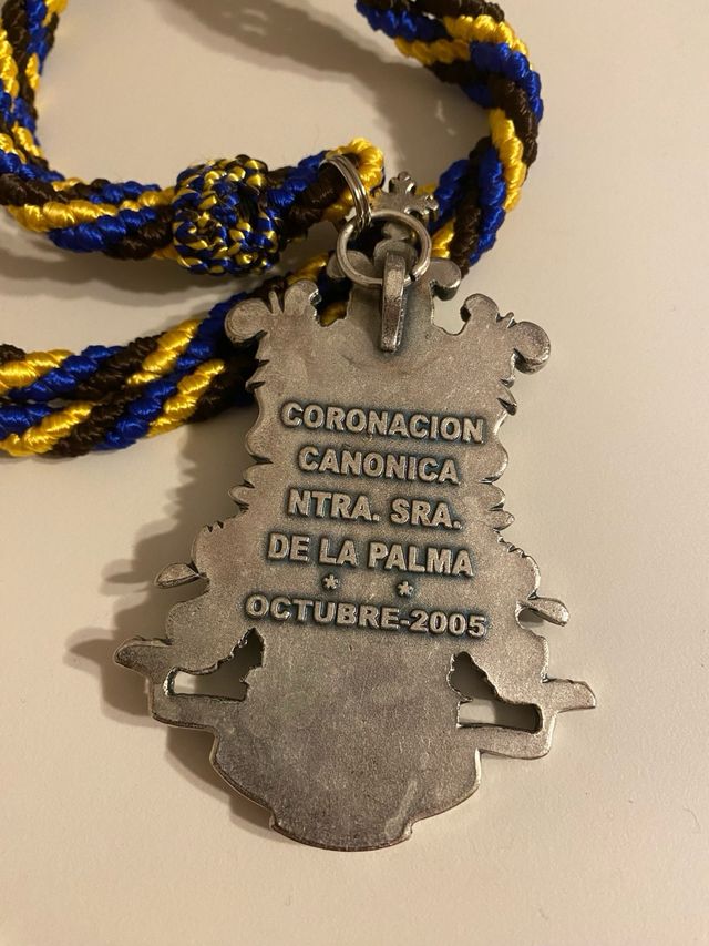 MEDALLA CORONACIÓN VIRGEN DE LA PALMA