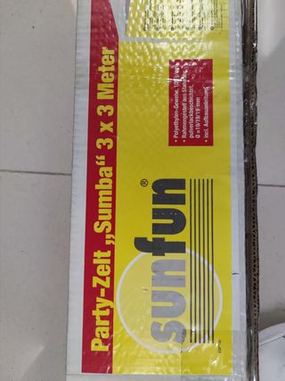 Pérgola Blanca polietileno