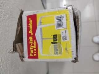 Pérgola Blanca polietileno