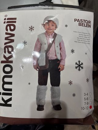 Disfraz Pastor Belen T 10-12