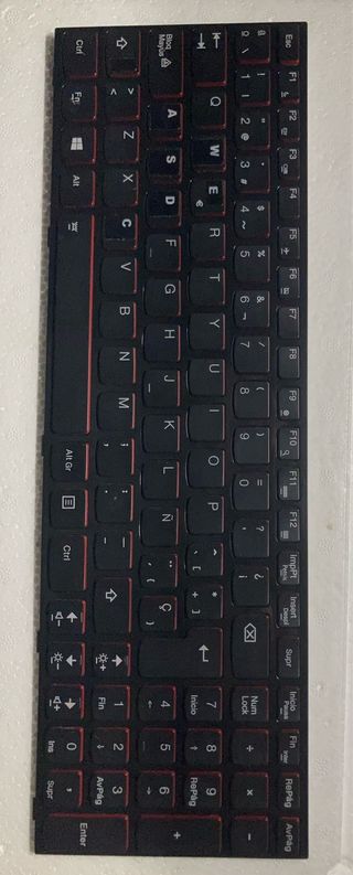Teclado Original Portatil Lenovo Retroiluminado.