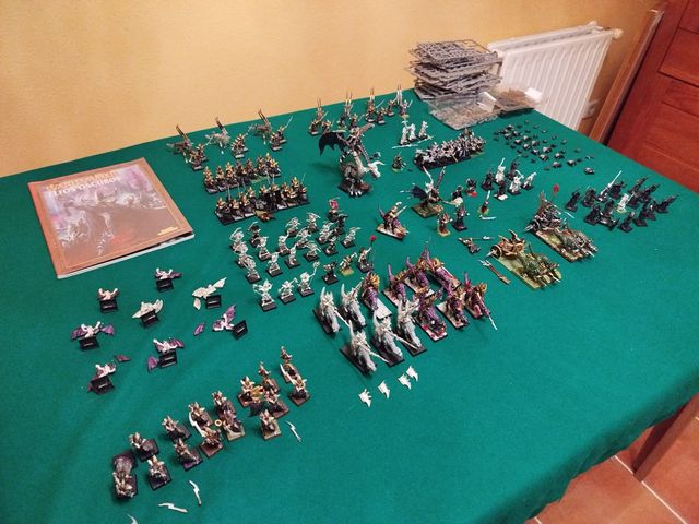 Warhammer 5 edicion Elfos oscuros