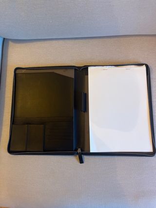 Notepad de piel Montblanc de color negro