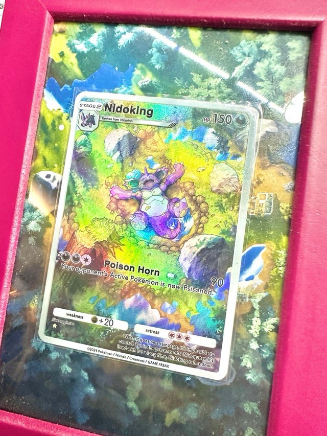 Quadro Pokemon TCG Pocket Nidoking