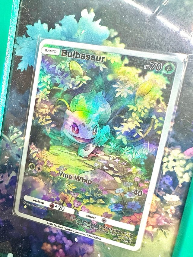 Quadro Pokemon TCG Pocket Bulbasaur