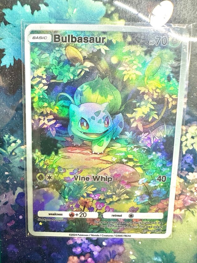Quadro Pokemon TCG Pocket Bulbasaur