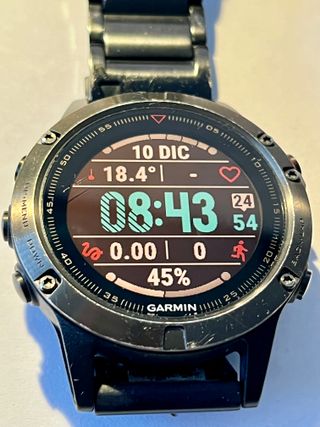 Garmin Fénix 5 Girs Pizarra GPS 47mm