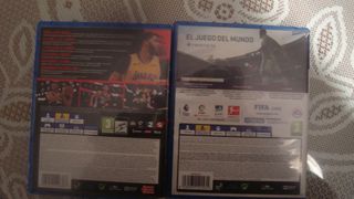 ps4 NBA2K20 y FIFA 18
