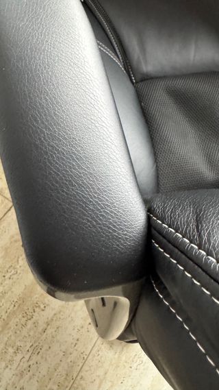 Silla escritorio de oficina cuero de calidad