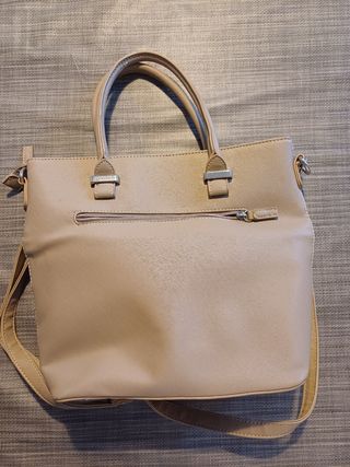 Bolso beige/marrón 